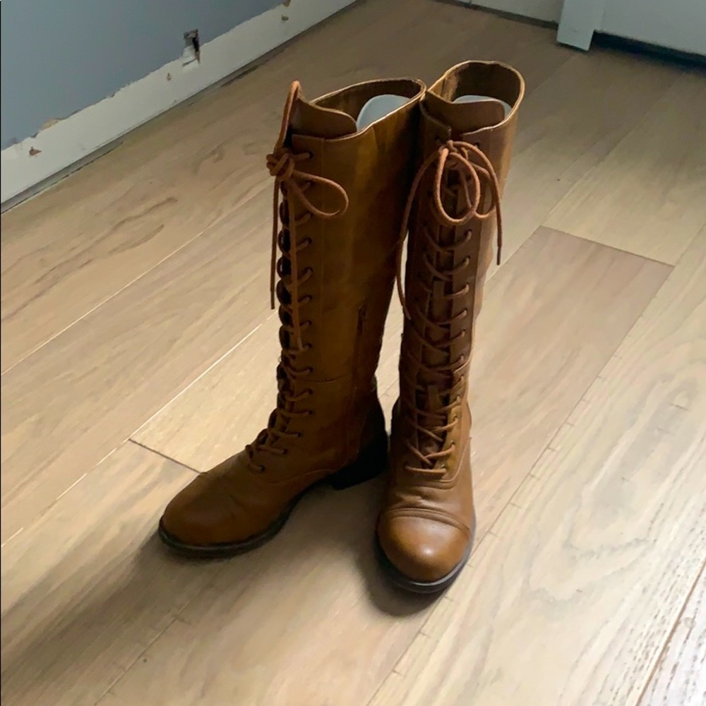 Rocket dog leather boots